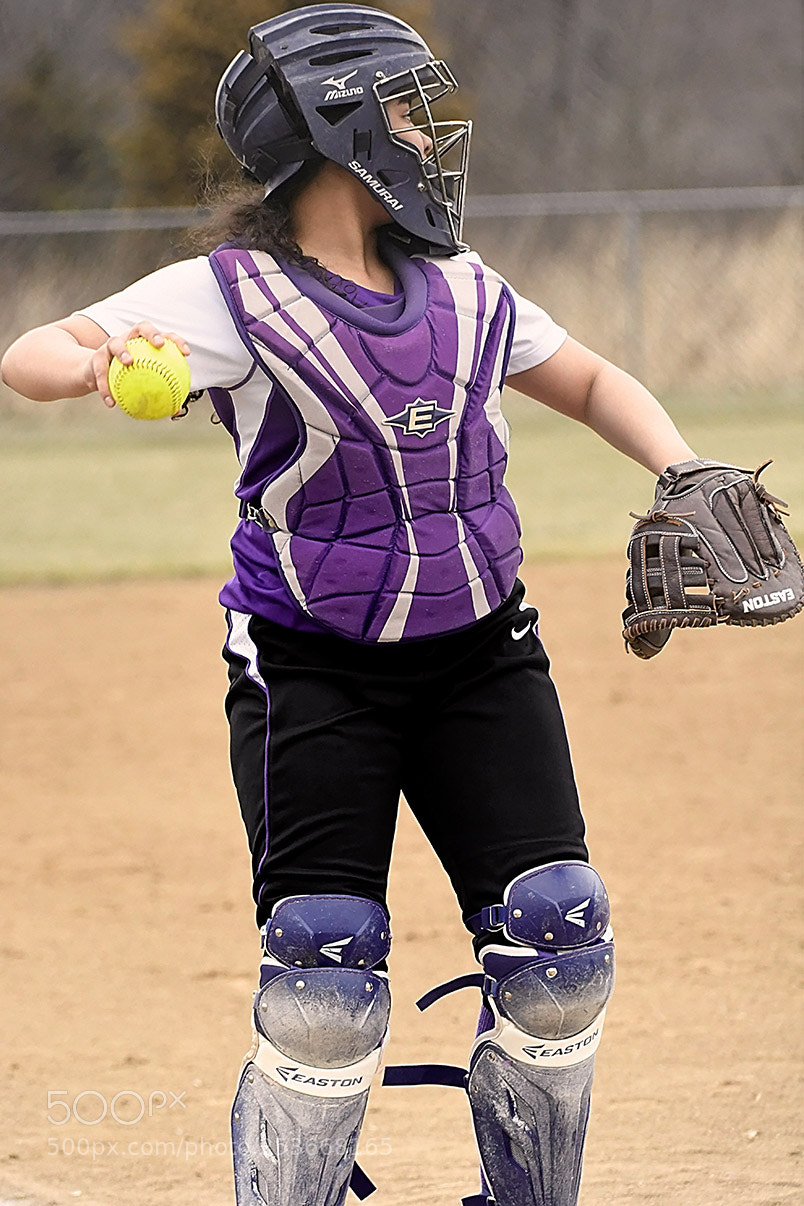 Nikon D500 sample photo. Softball photography