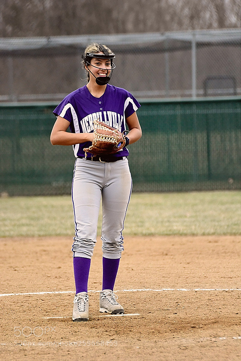 Nikon D500 sample photo. Softball photography