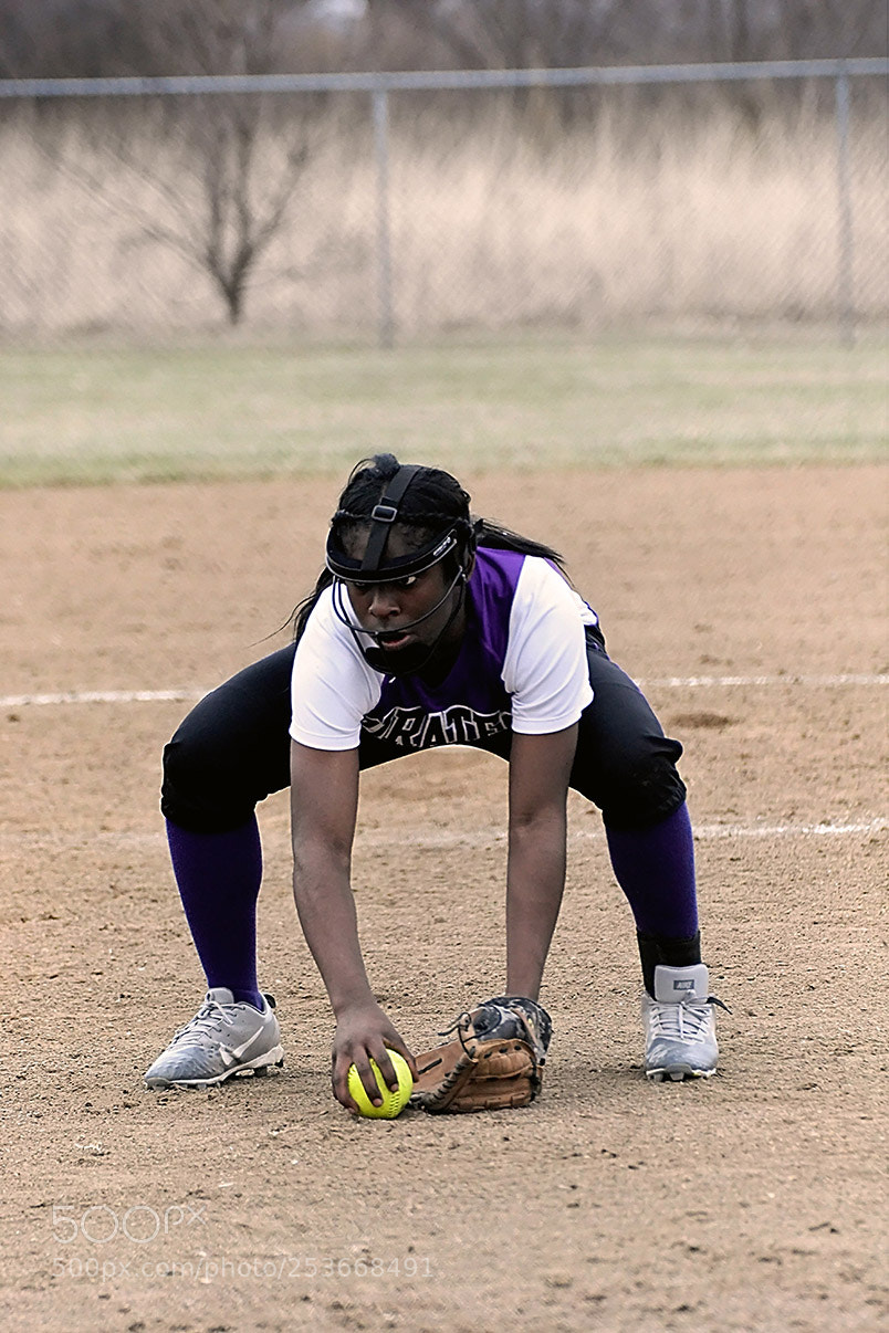 Nikon D500 sample photo. Softball photography