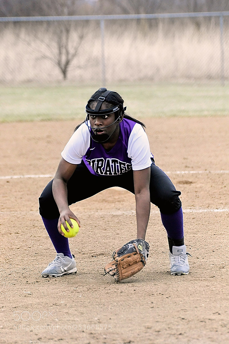 Nikon D500 sample photo. Softball photography