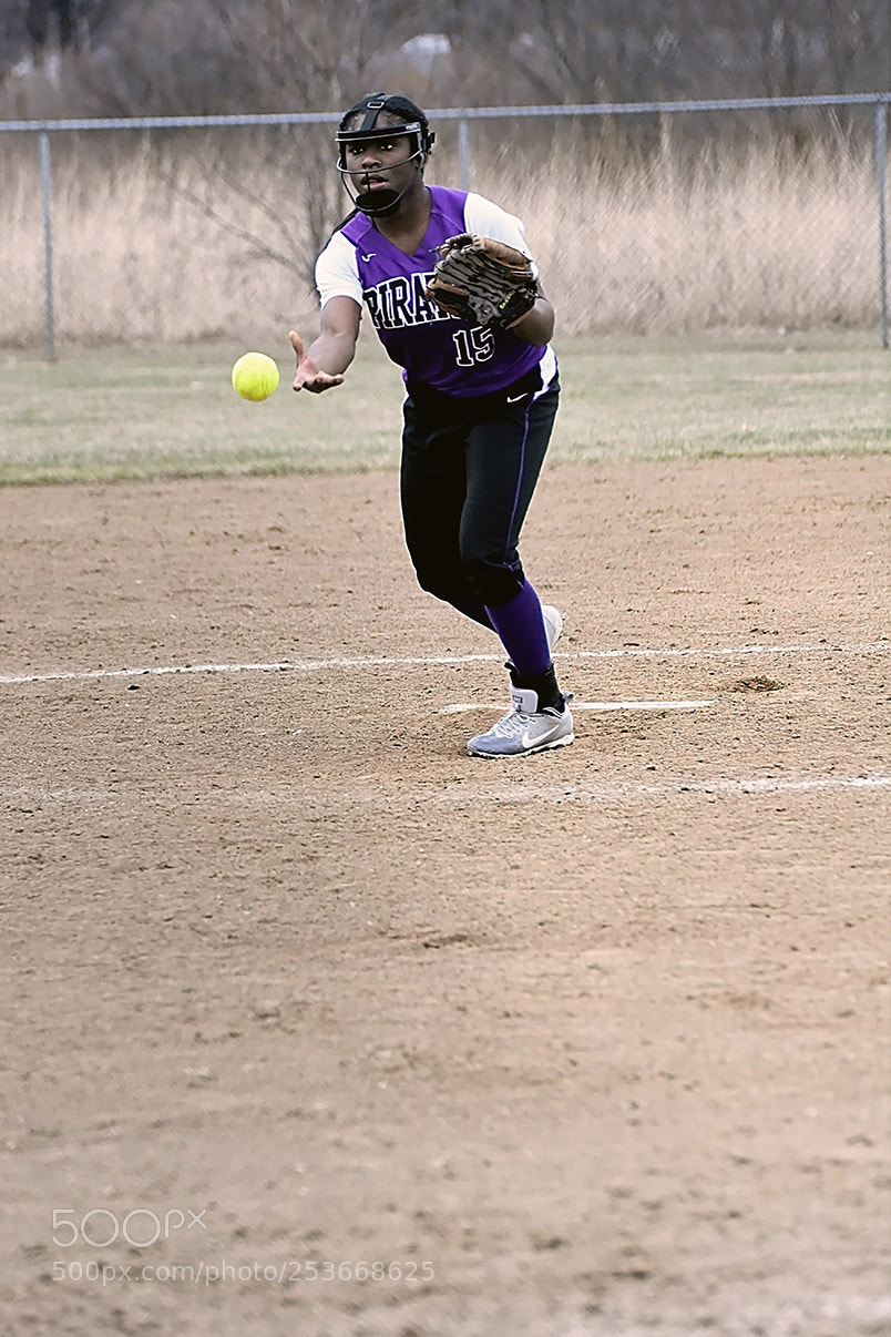 Nikon D500 sample photo. Softball photography