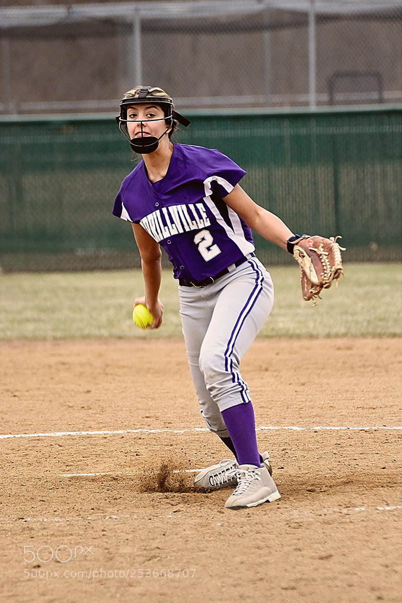 Nikon D500 sample photo. Softball photography