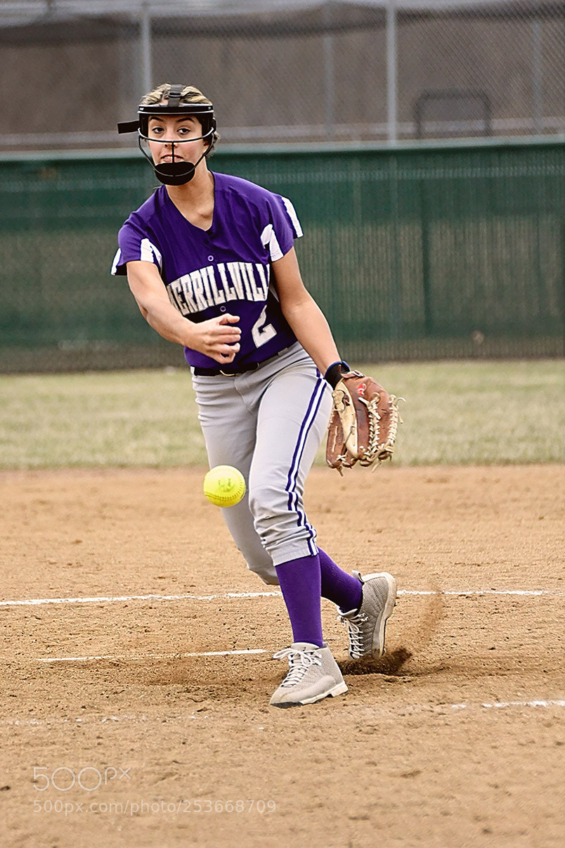 Nikon D500 sample photo. Softball photography
