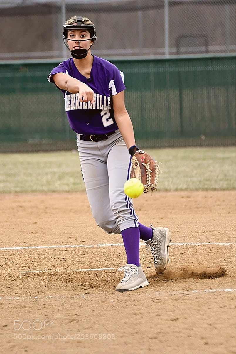Nikon D500 sample photo. Softball photography