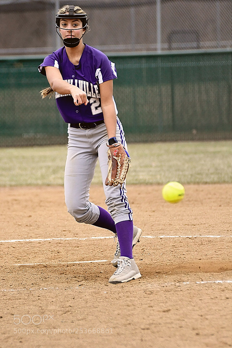 Nikon D500 sample photo. Softball photography