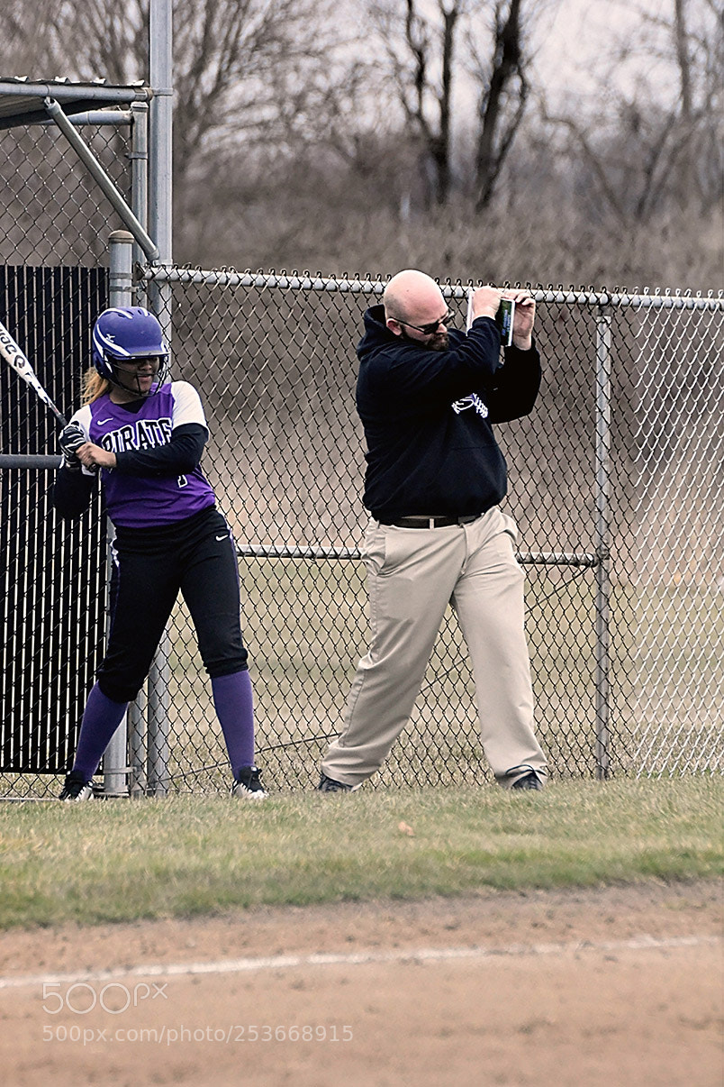 Nikon D500 sample photo. Softball photography