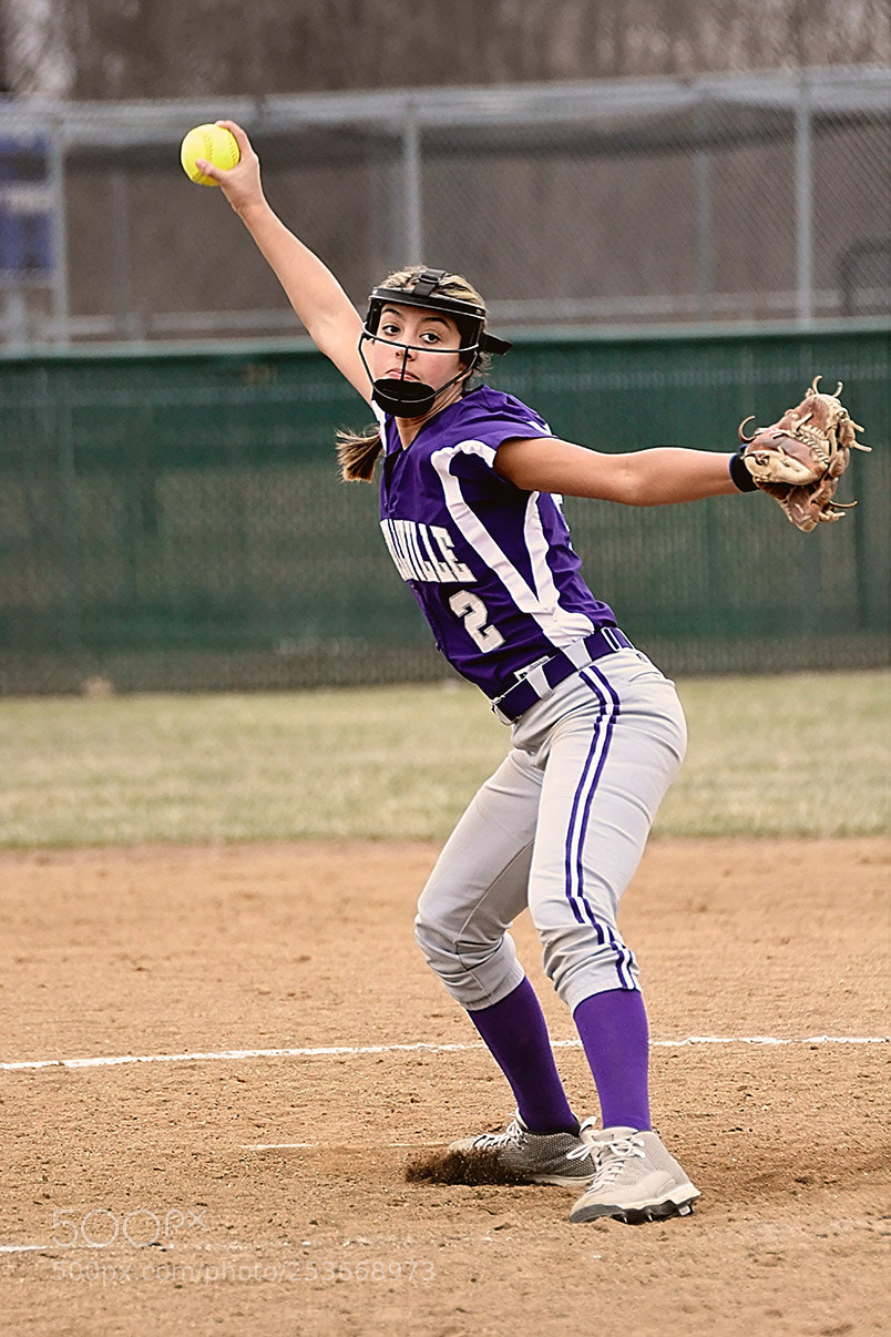 Nikon D500 sample photo. Softball photography
