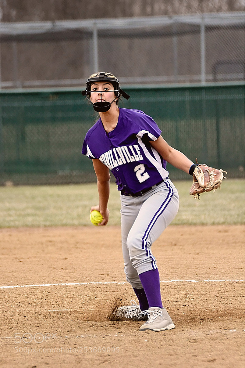 Nikon D500 sample photo. Softball photography