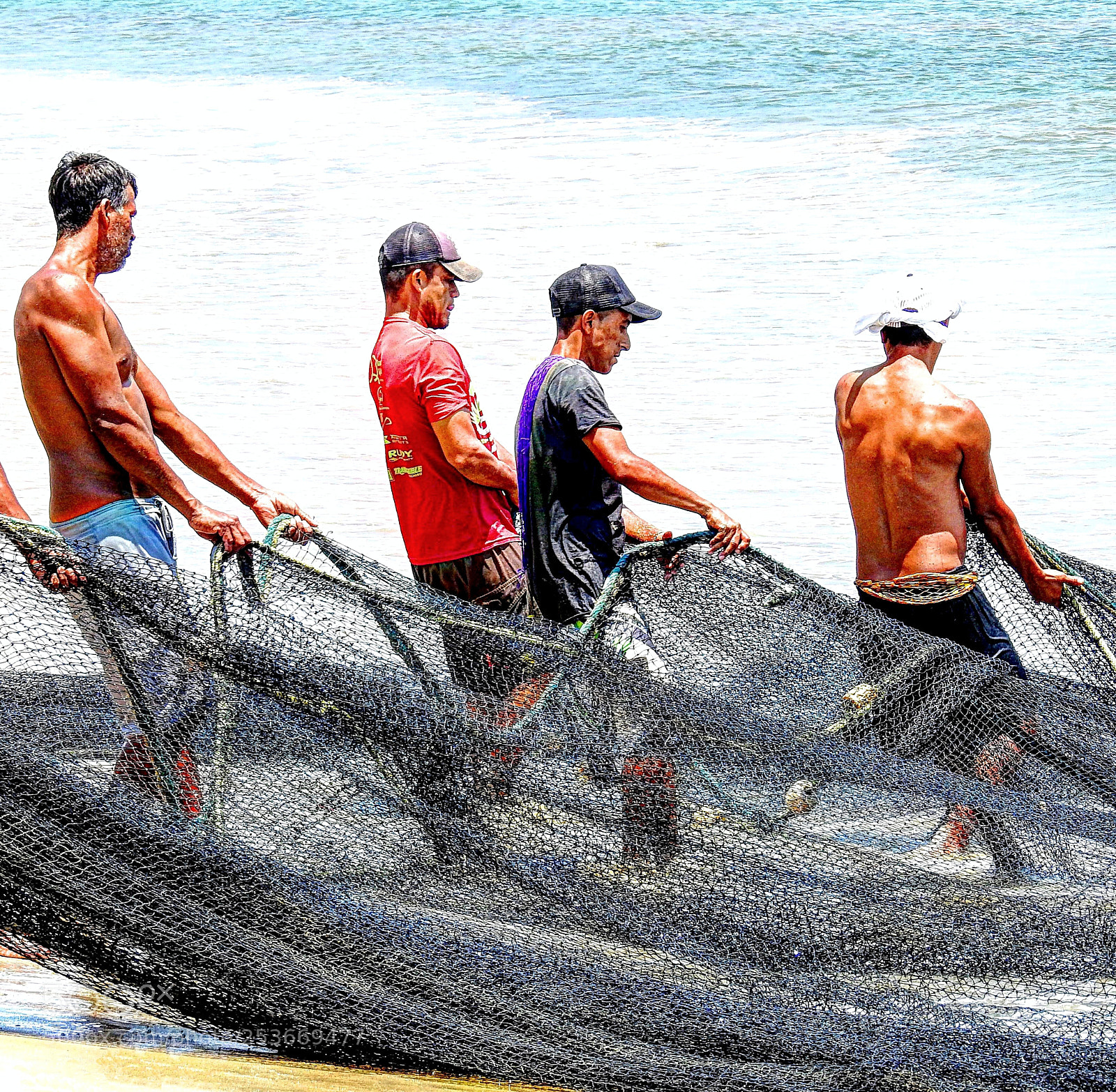 Nikon Coolpix P900 sample photo. Fishermen photography