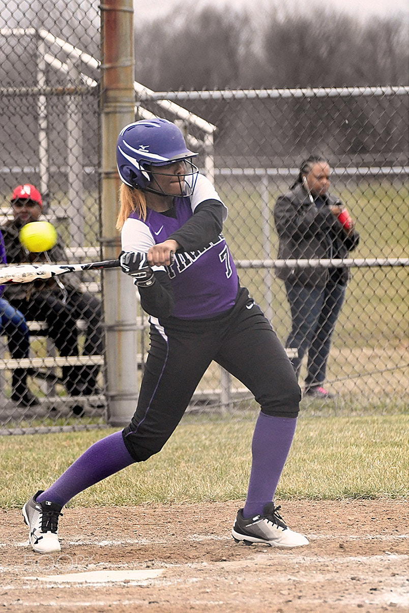 Nikon D500 sample photo. Softball photography