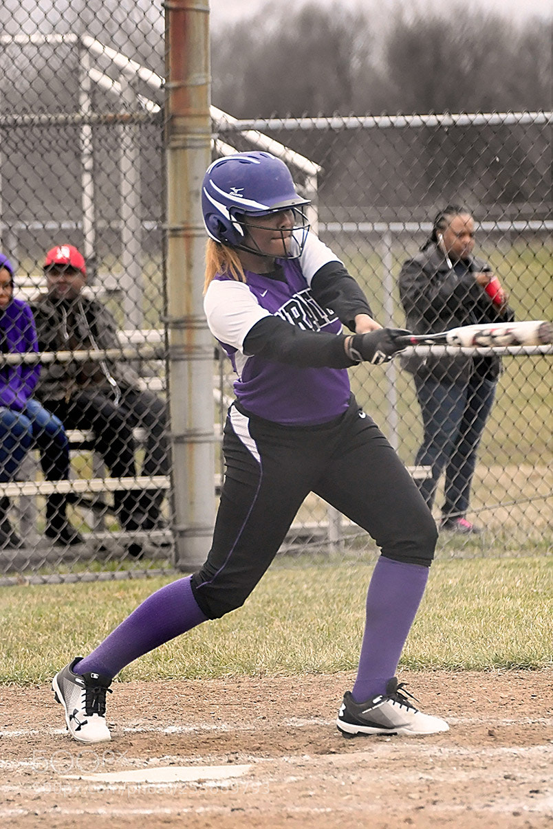 Nikon D500 sample photo. Softball photography