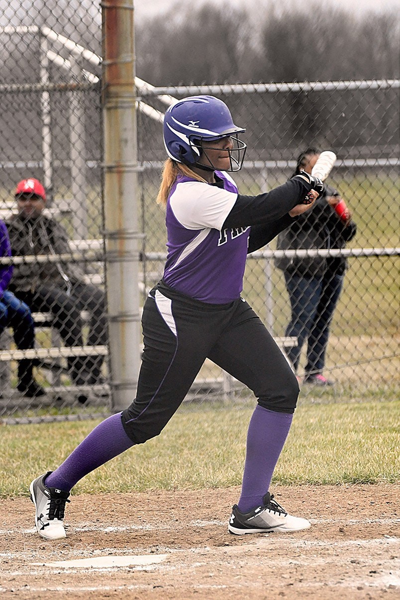 Nikon D500 sample photo. Softball photography