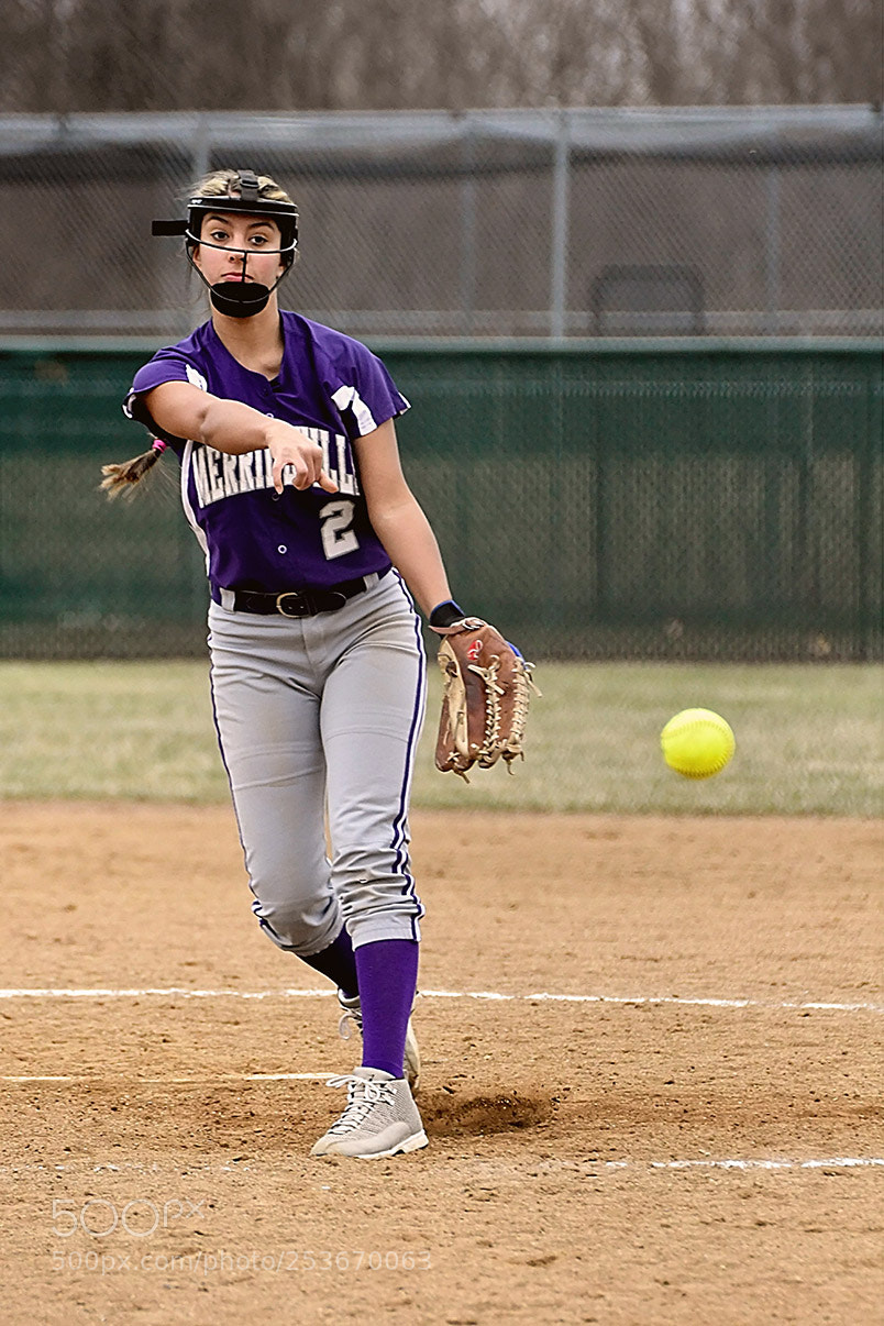 Nikon D500 sample photo. Softball photography