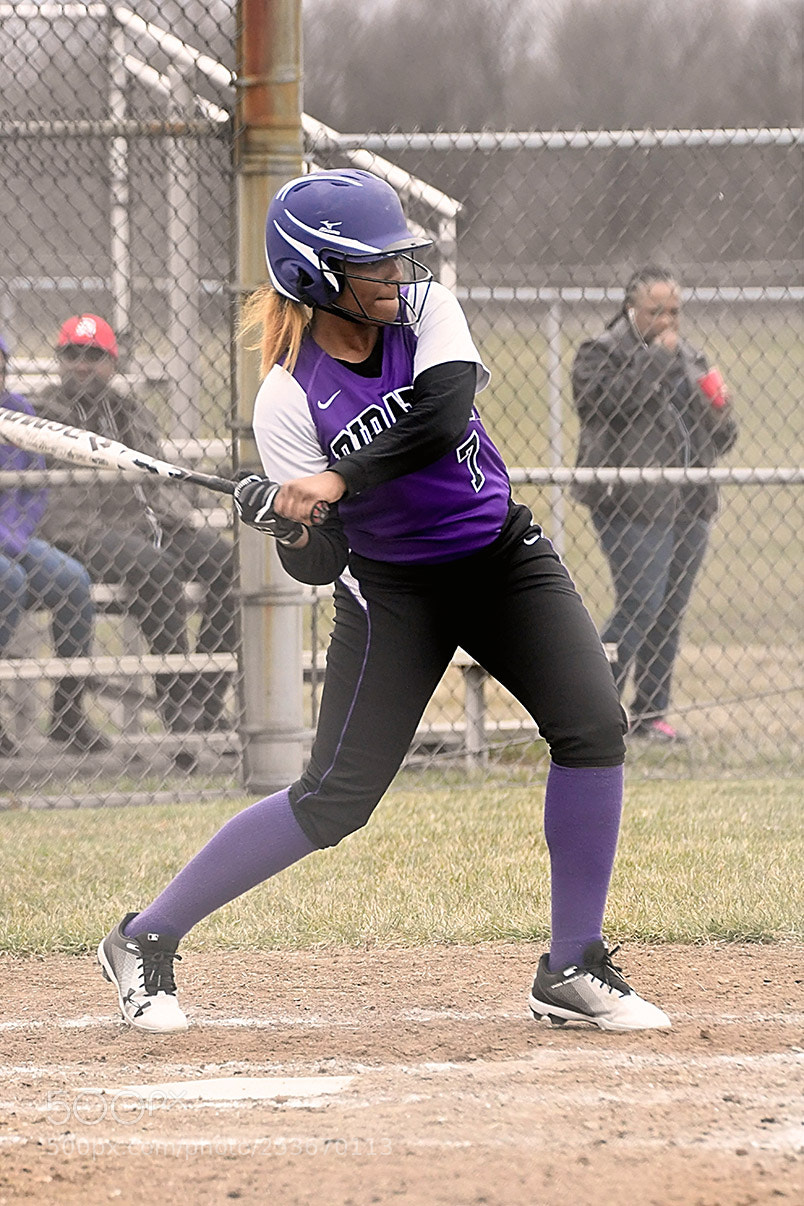 Nikon D500 sample photo. Softball photography