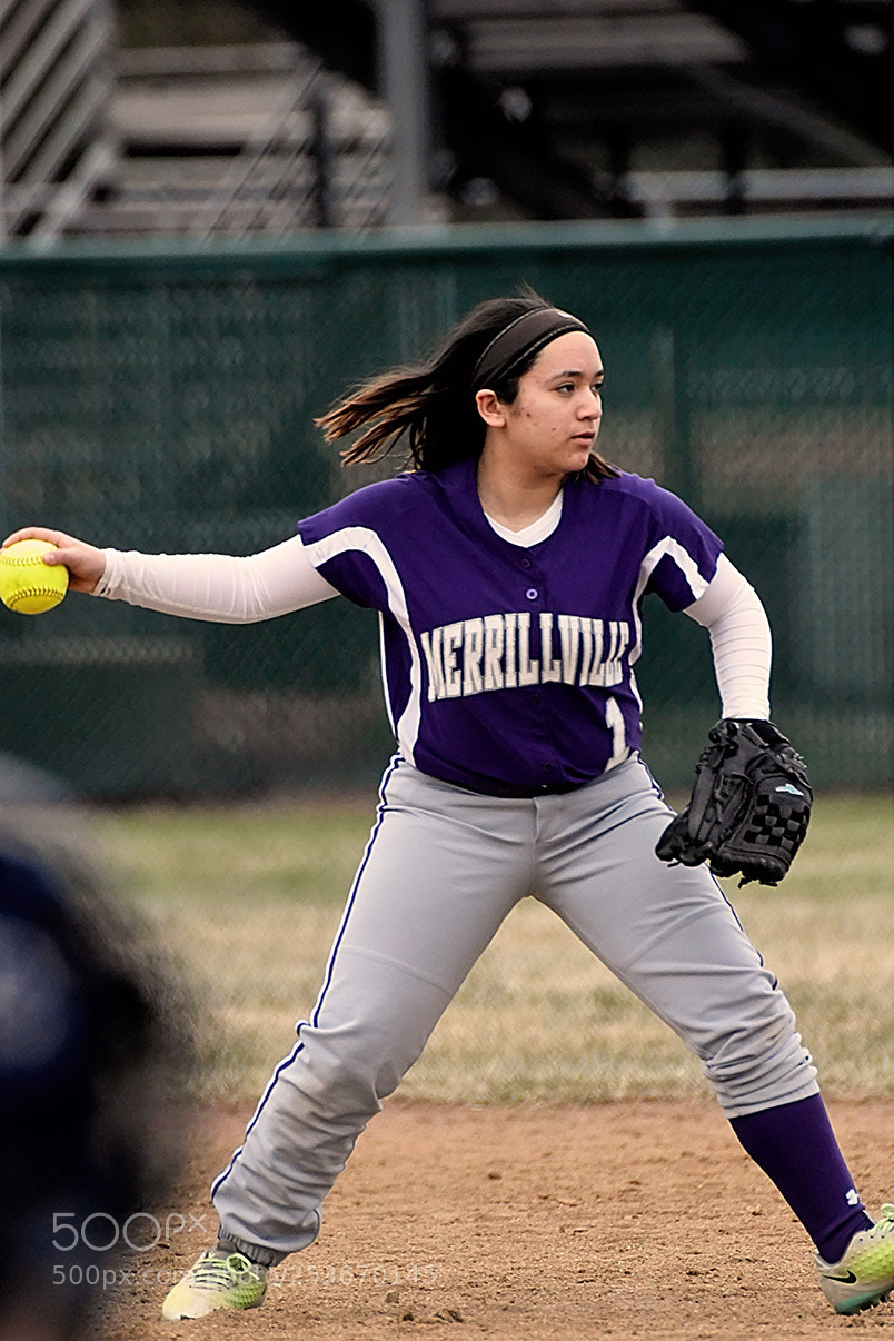 Nikon D500 sample photo. Softball photography