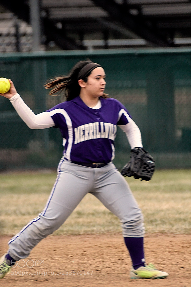 Nikon D500 sample photo. Softball photography