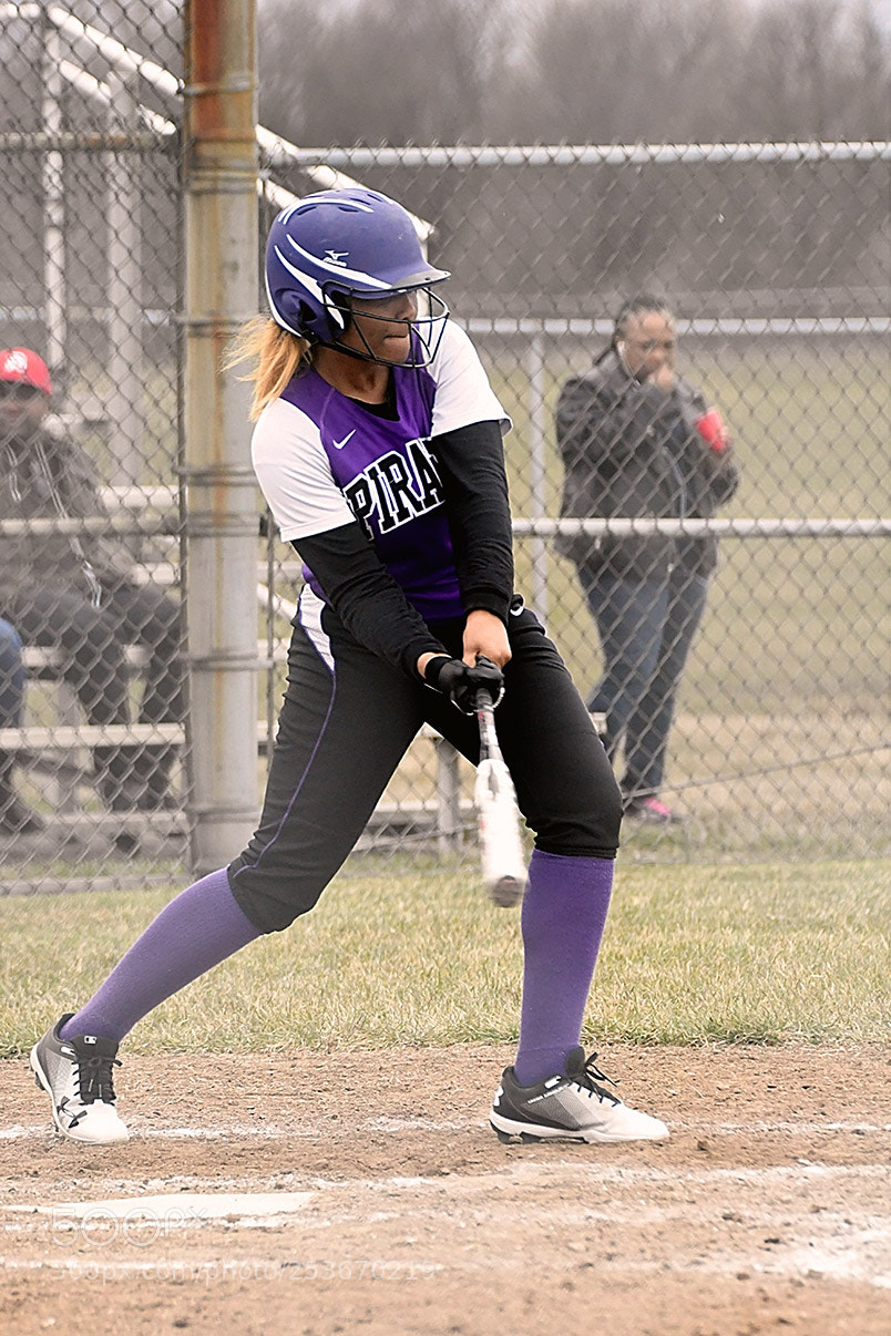 Nikon D500 sample photo. Softball photography
