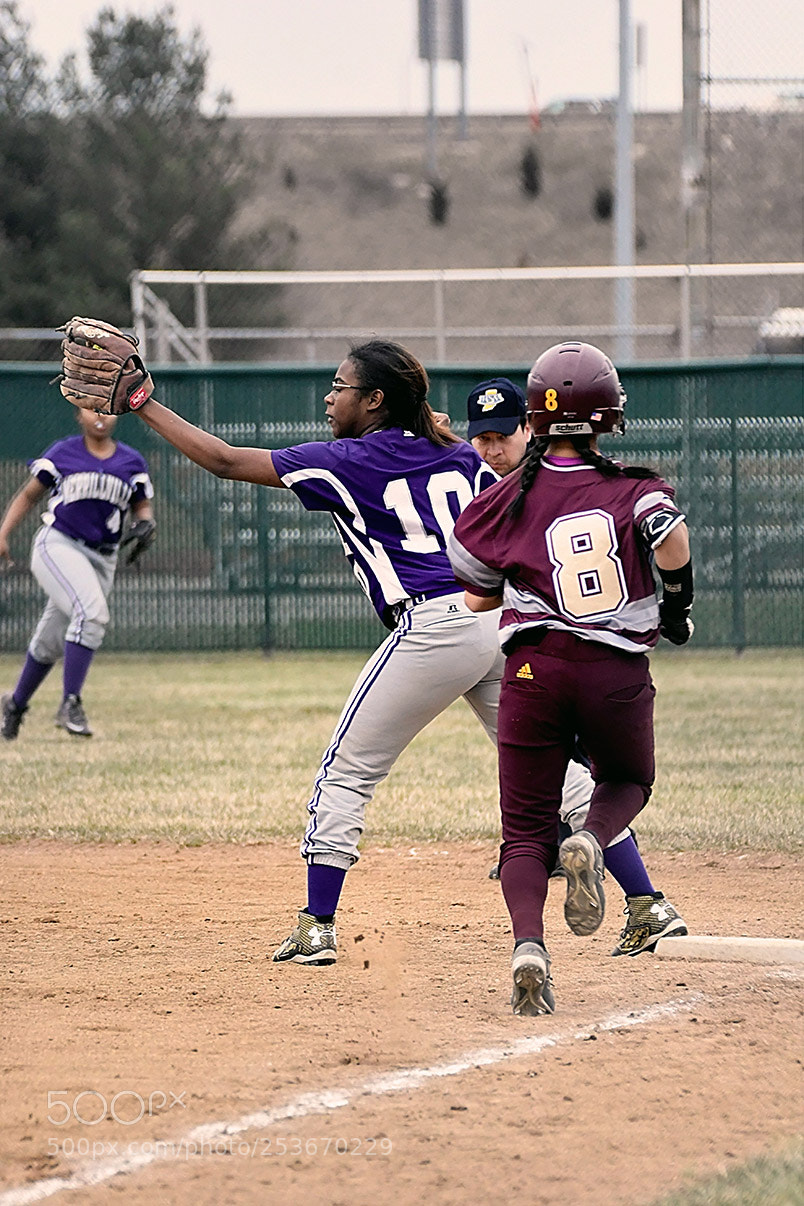 Nikon D500 sample photo. Softball photography