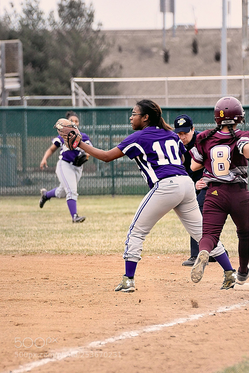 Nikon D500 sample photo. Softball photography