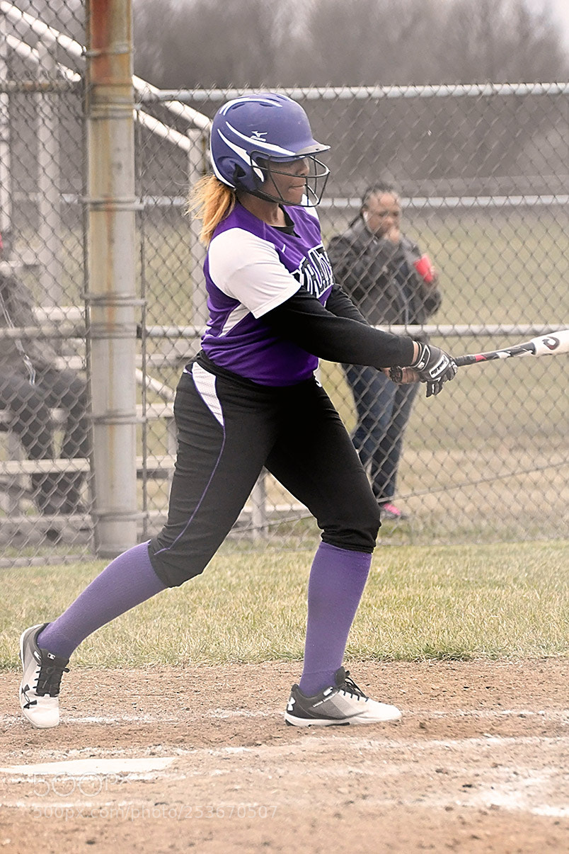 Nikon D500 sample photo. Softball photography