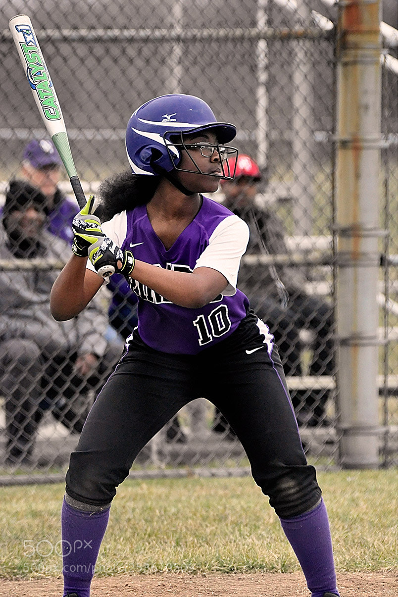 Nikon D500 sample photo. Softball photography