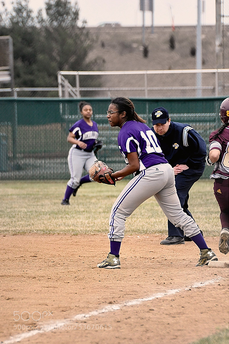 Nikon D500 sample photo. Softball photography
