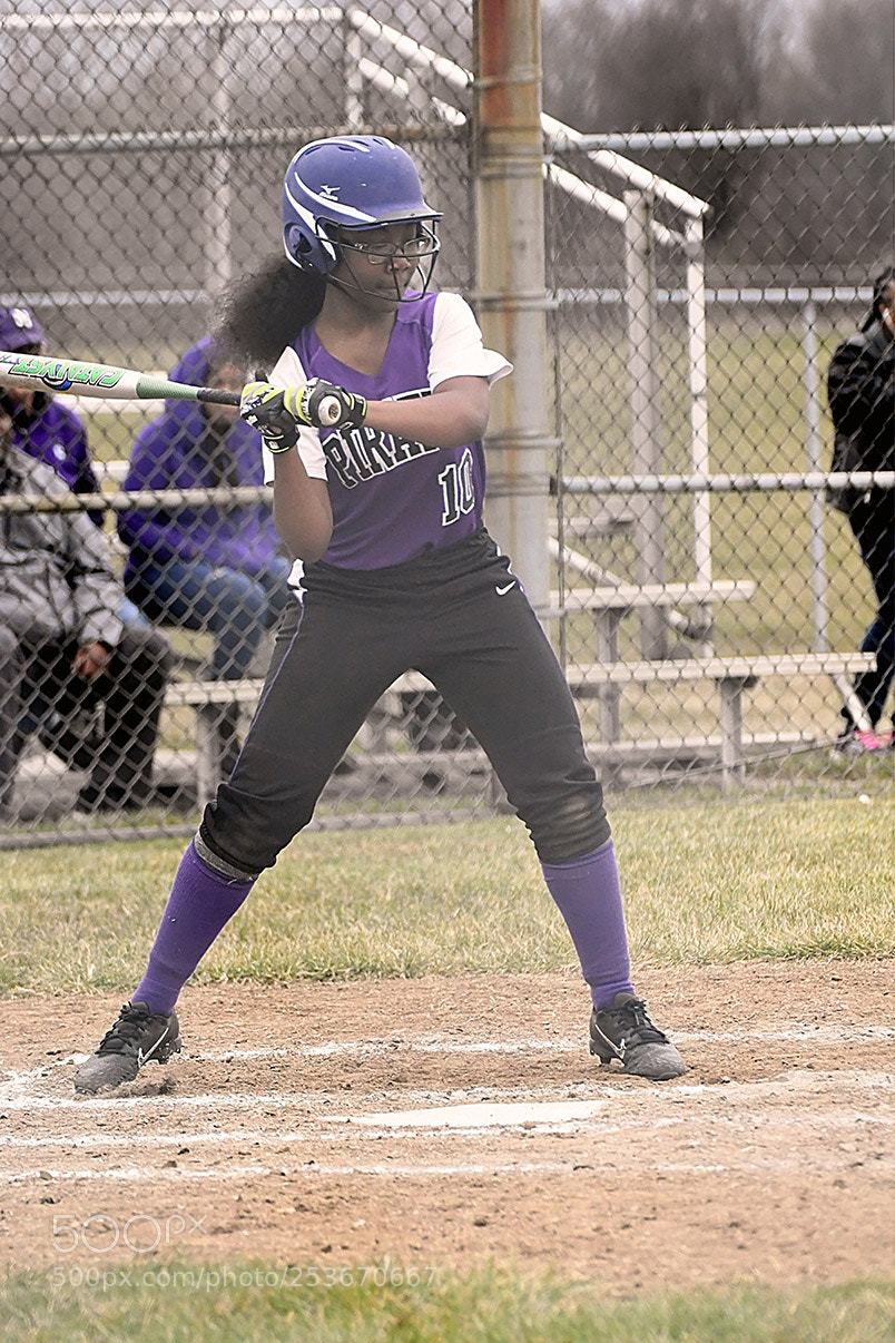 Nikon D500 sample photo. Softball photography