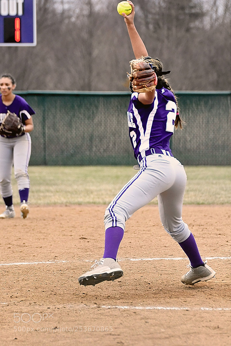 Nikon D500 sample photo. Softball photography