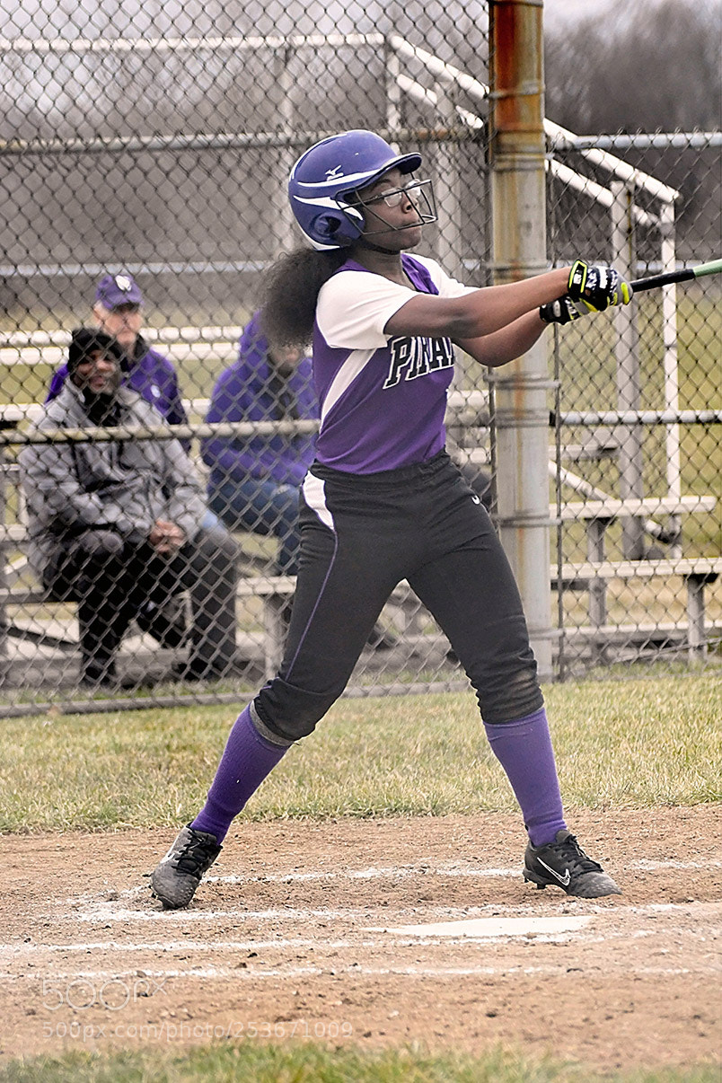 Nikon D500 sample photo. Softball photography