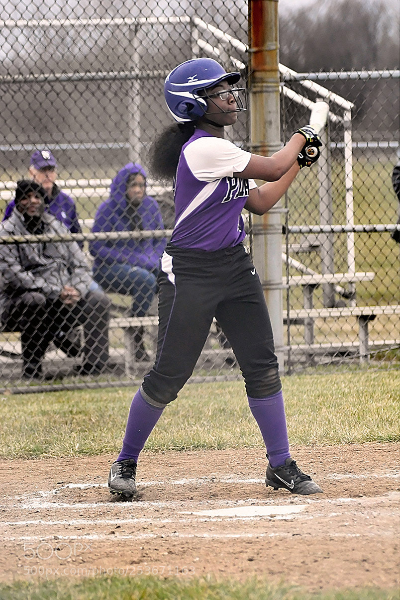 Nikon D500 sample photo. Softball photography