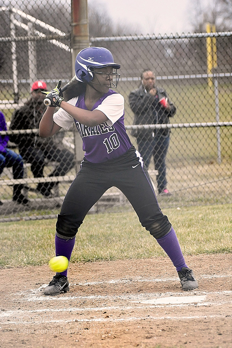 Nikon D500 sample photo. Softball photography