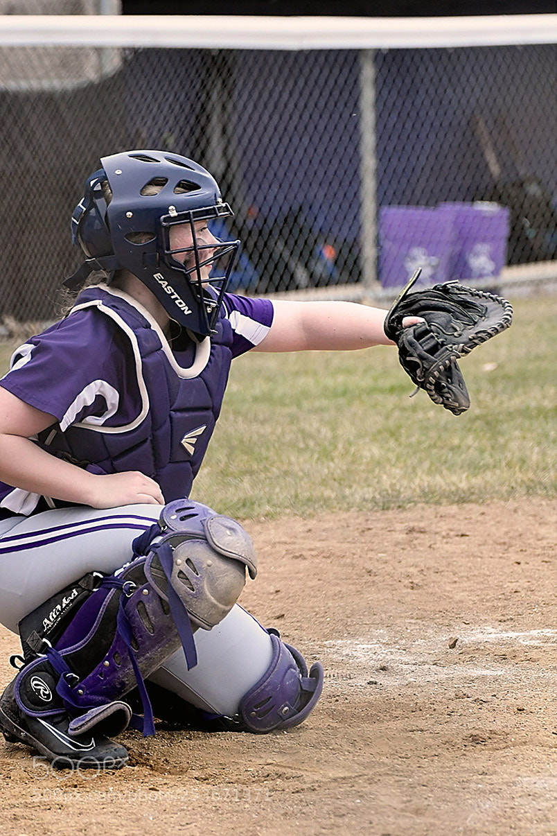 Nikon D500 sample photo. Softball photography