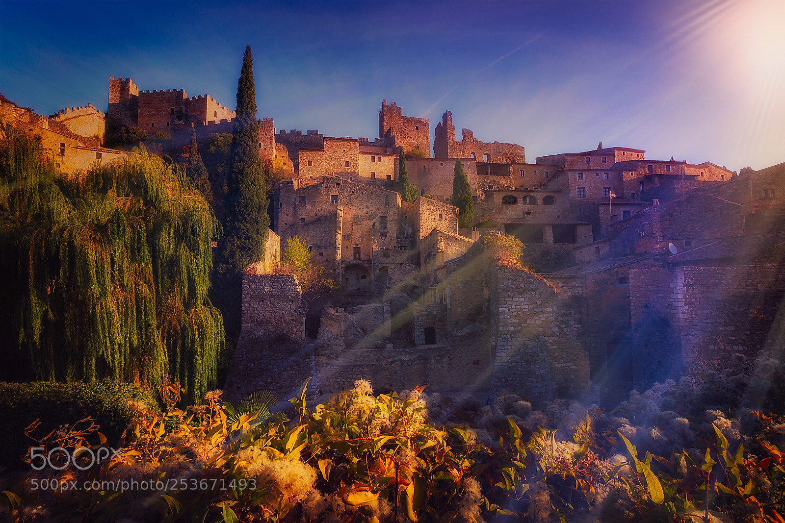 Canon EOS 5DS R sample photo. Village de st montan photography