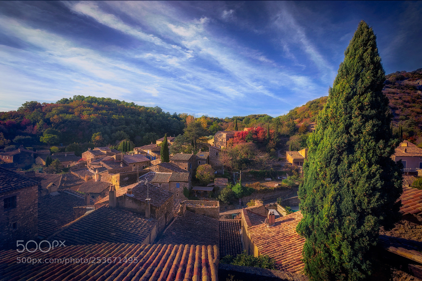 Canon EOS 5DS R sample photo. Vue de saint montan photography