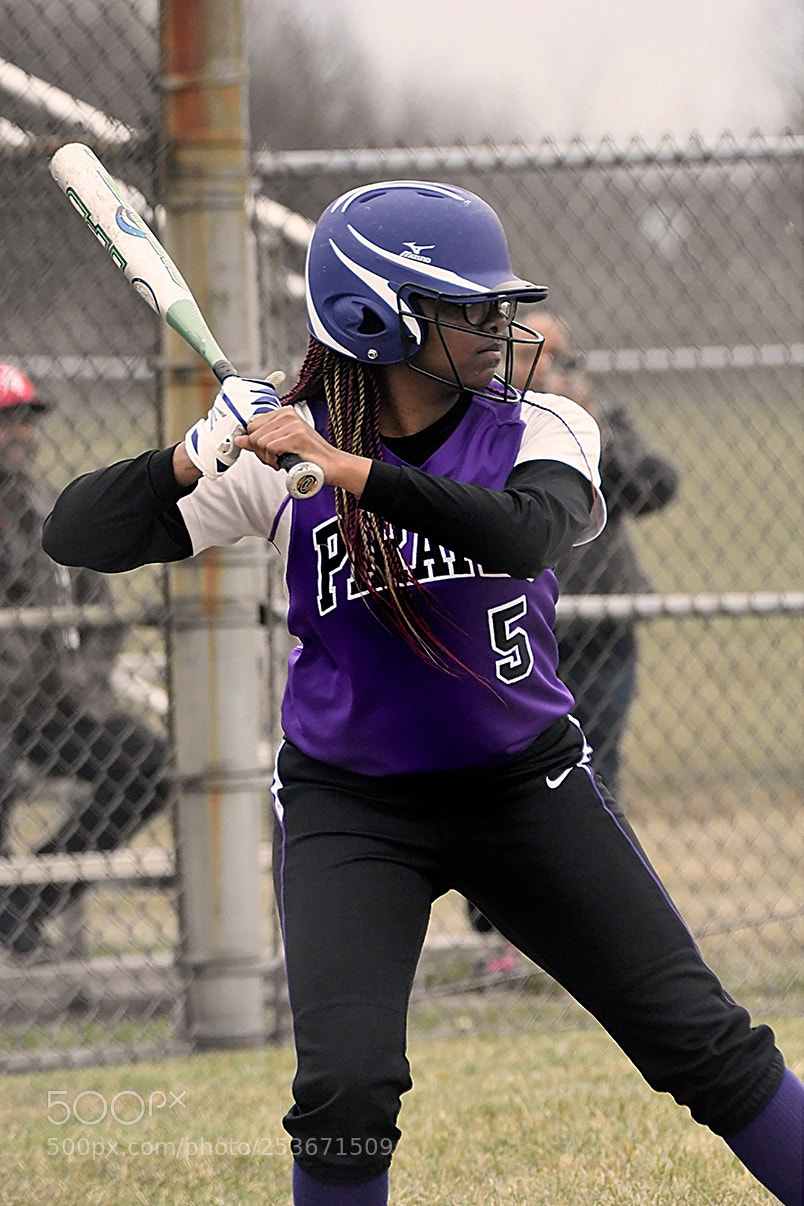 Nikon D500 sample photo. Softball photography