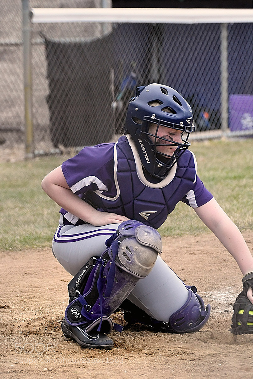 Nikon D500 sample photo. Softball photography