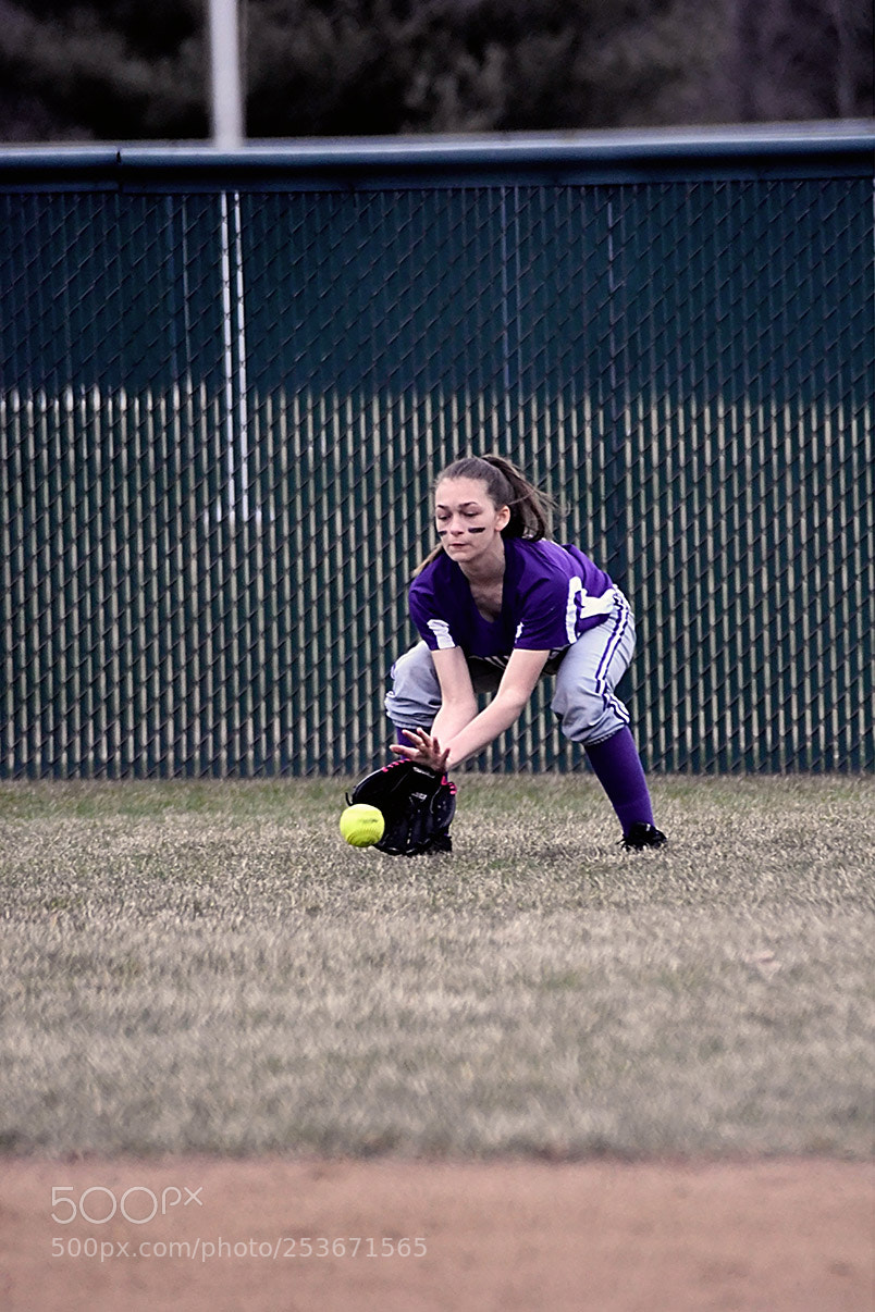 Nikon D500 sample photo. Softball photography