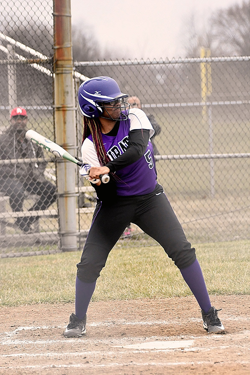 Nikon D500 sample photo. Softball photography