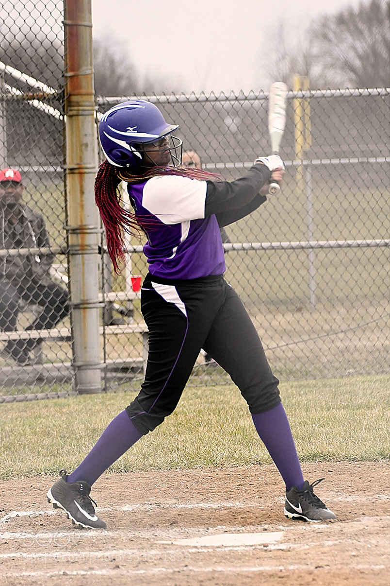 Nikon D500 sample photo. Softball photography