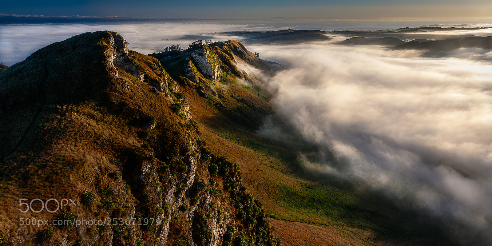 Canon EOS 7D Mark II sample photo. River of fog photography