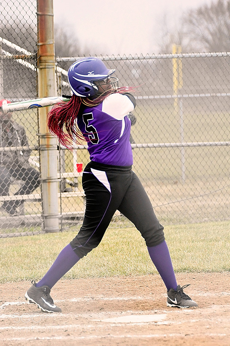 Nikon D500 sample photo. Softball photography