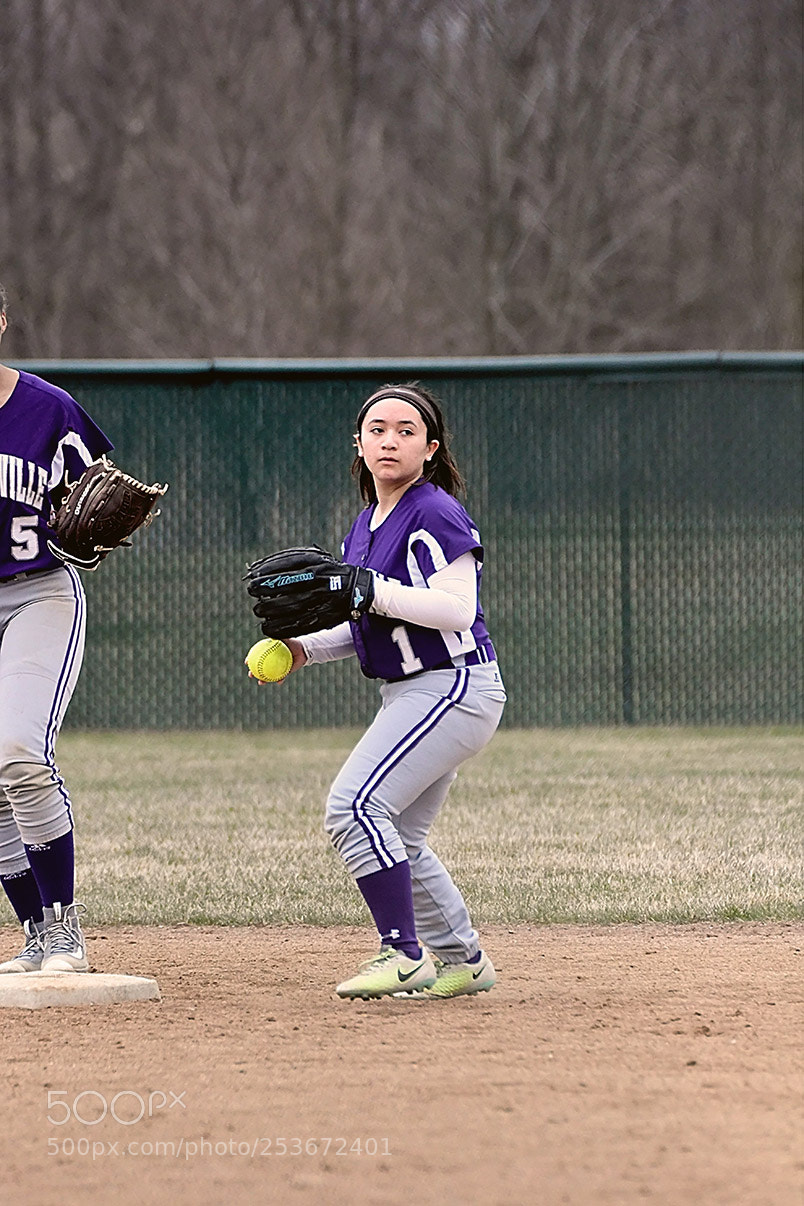 Nikon D500 sample photo. Softball photography