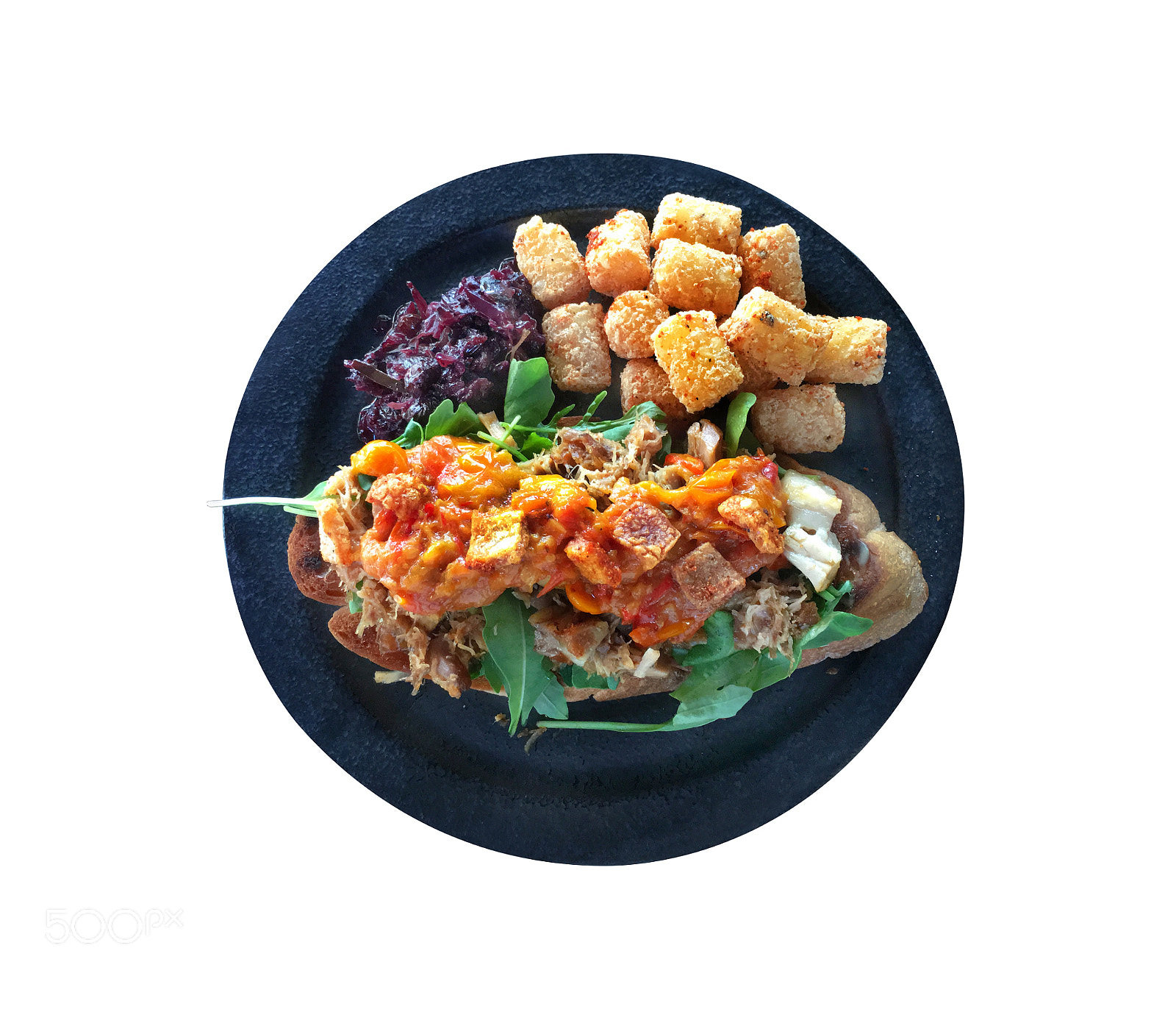 Apple iPhone 6s sample photo. Pork belly conft sandwich photography