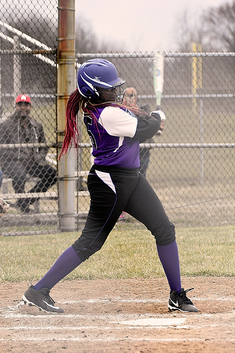Nikon D500 sample photo. Softball photography