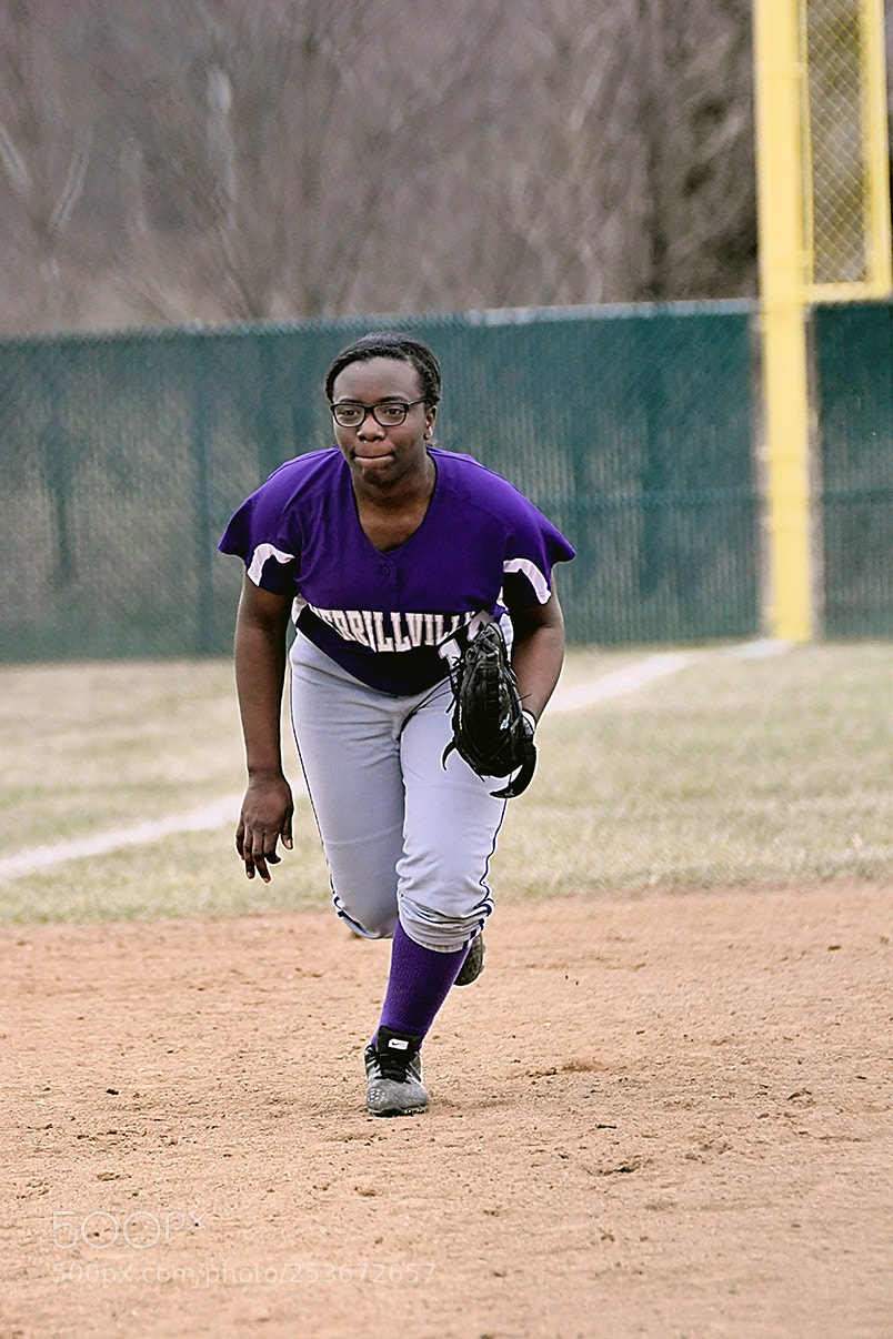 Nikon D500 sample photo. Softball photography
