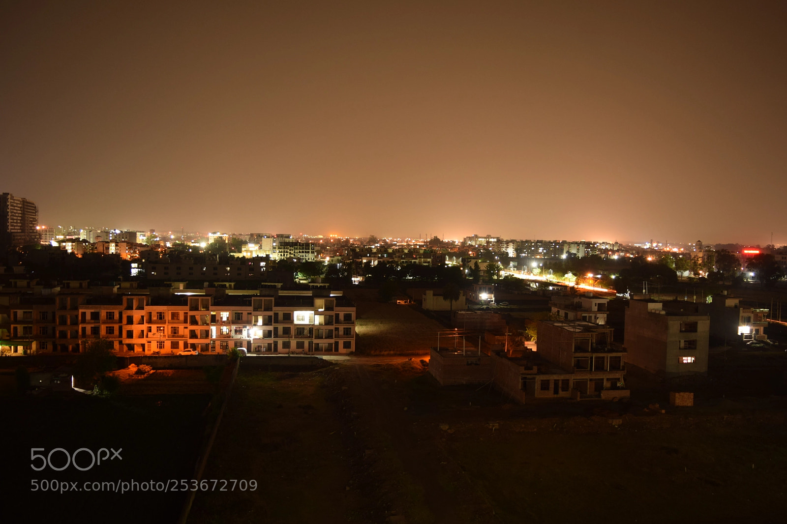 Nikon D3300 sample photo. Night view of city photography