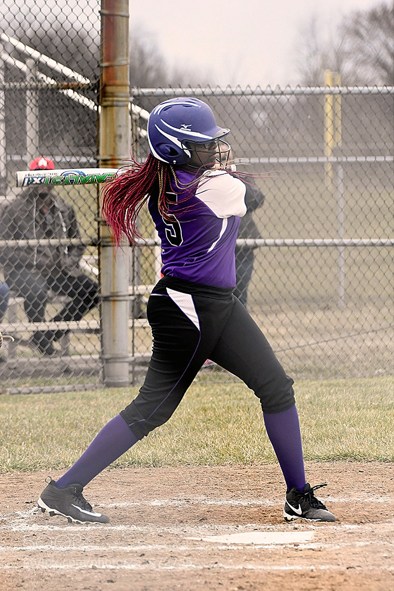 Nikon D500 sample photo. Softball photography