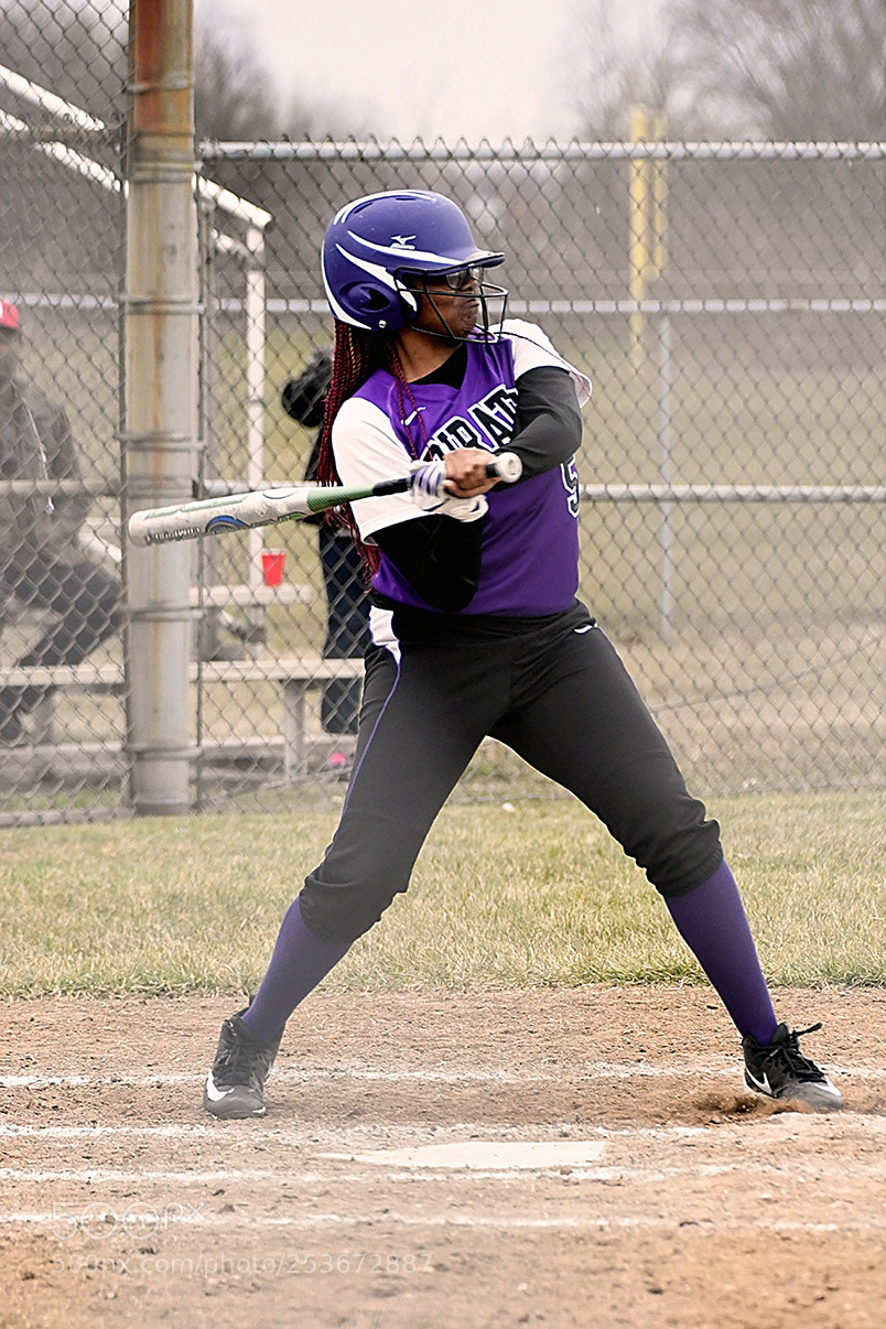 Nikon D500 sample photo. Softball photography