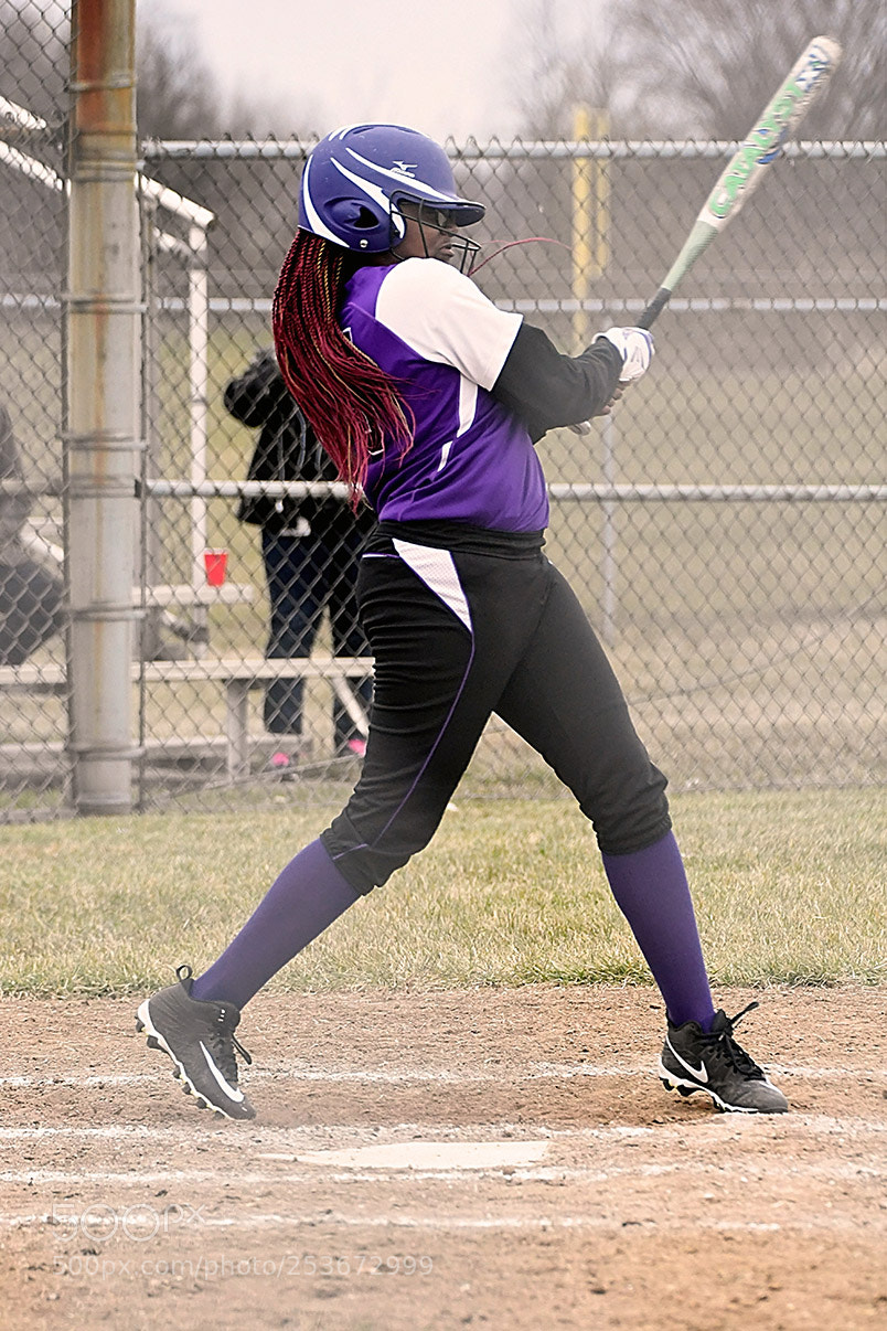 Nikon D500 sample photo. Softball photography