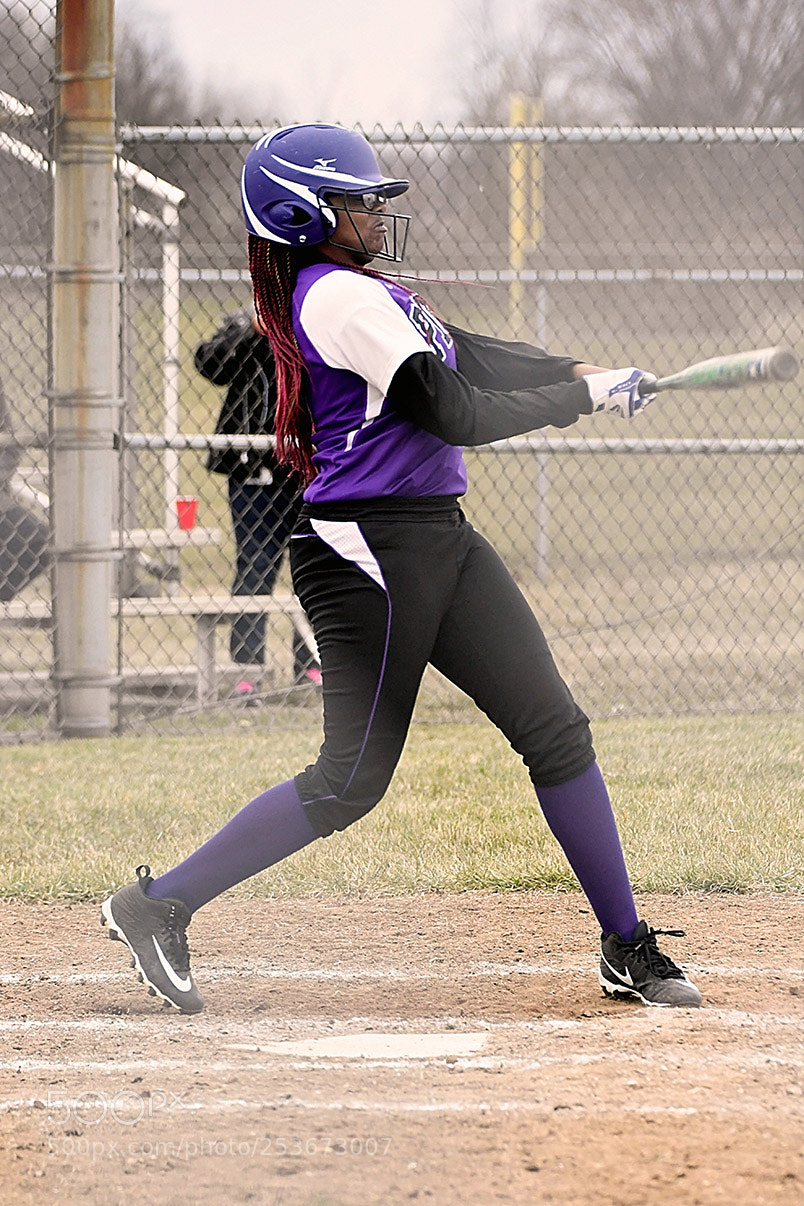 Nikon D500 sample photo. Softball photography
